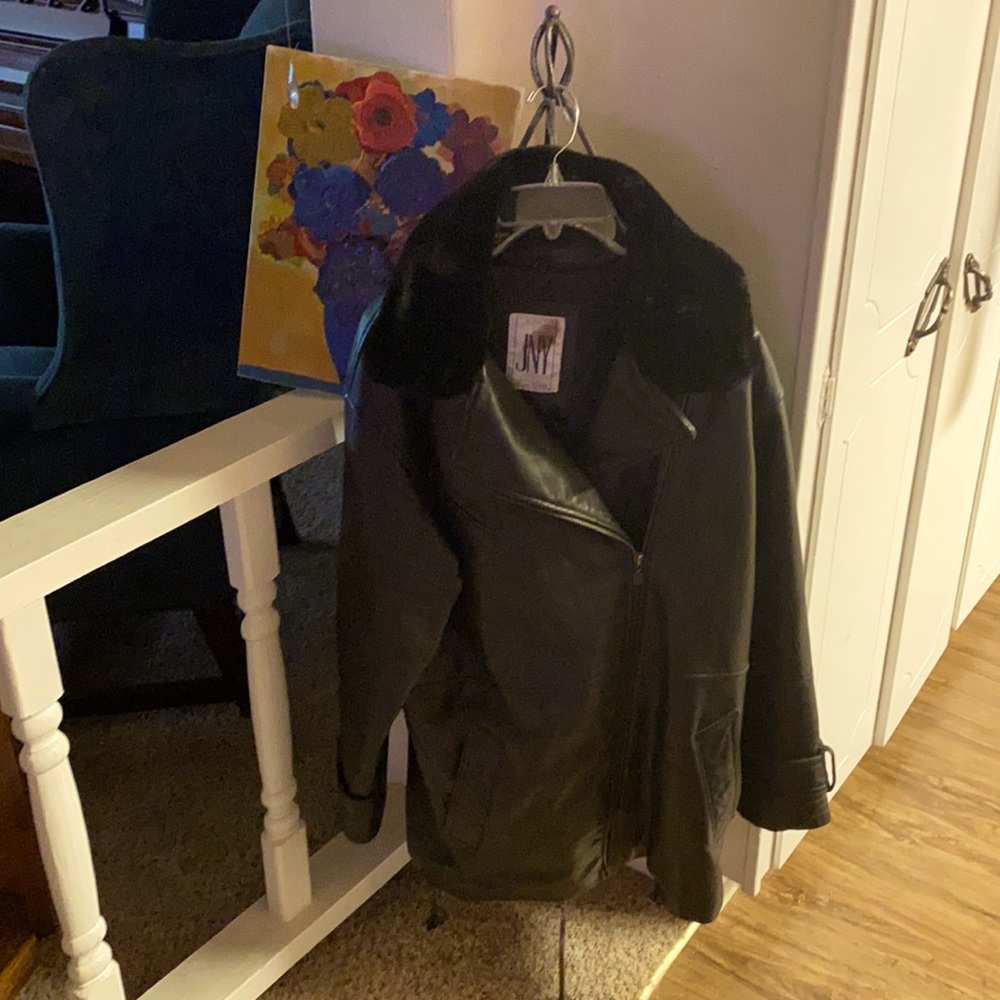 Men’s Jones New York Leather Jacket